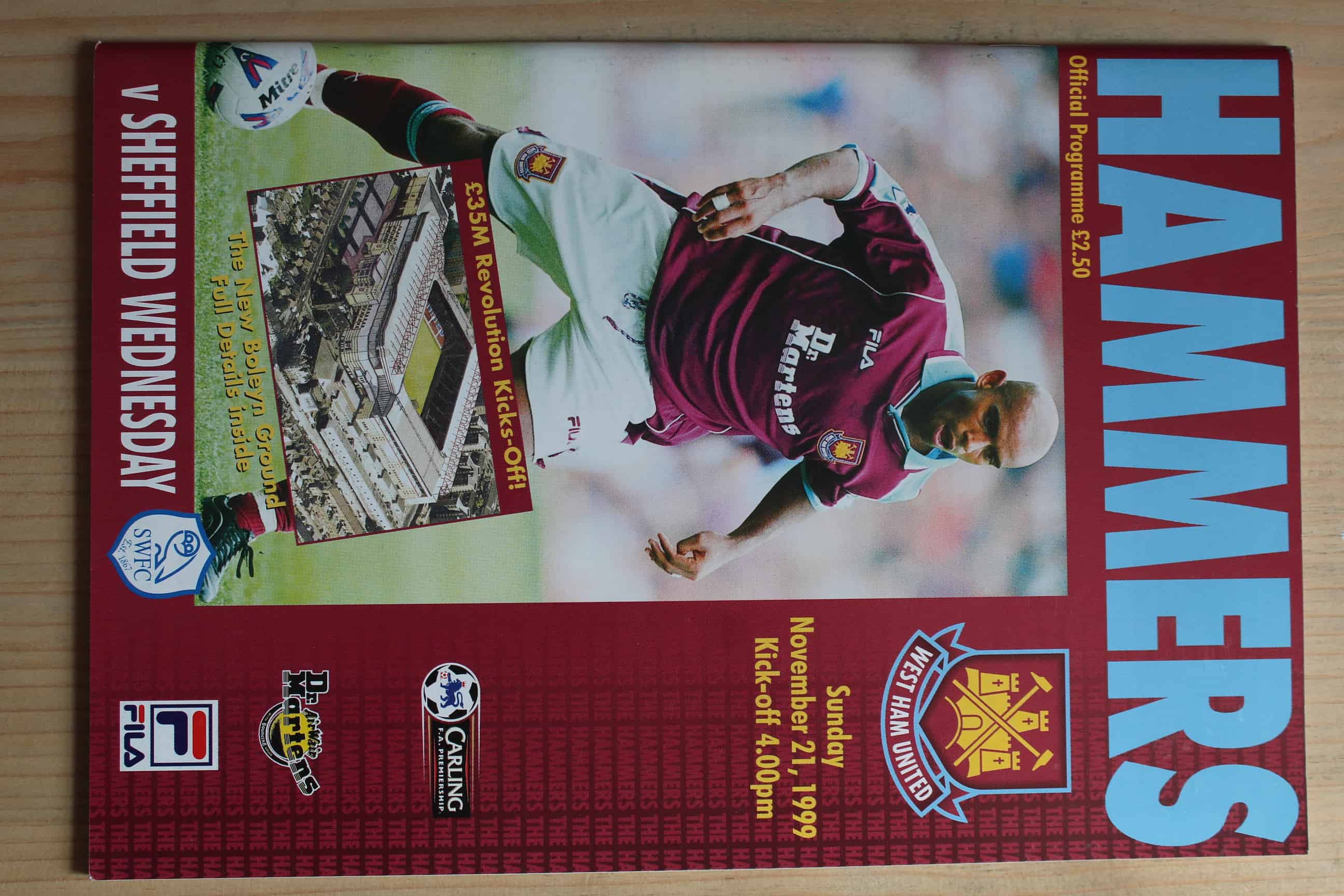 West Ham United FC v Sheffield Wednesday FC 